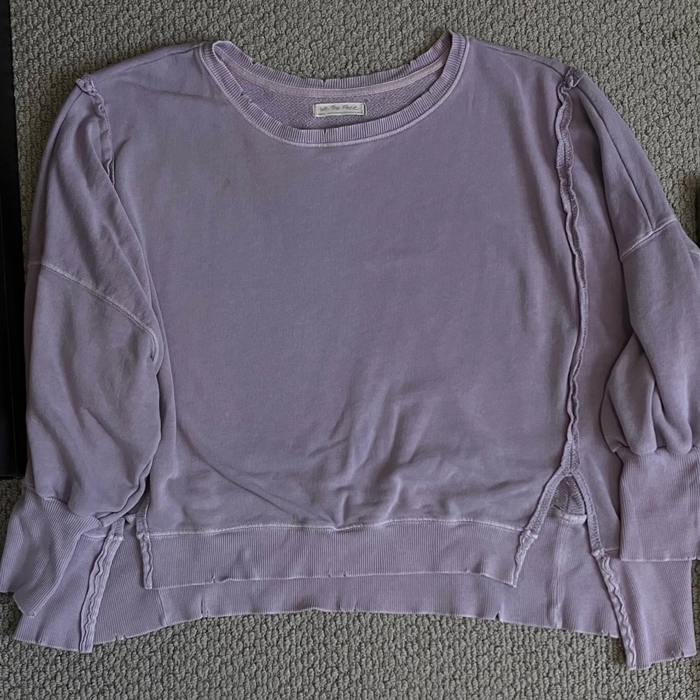 We The Free Camden Sweatshirt lavender